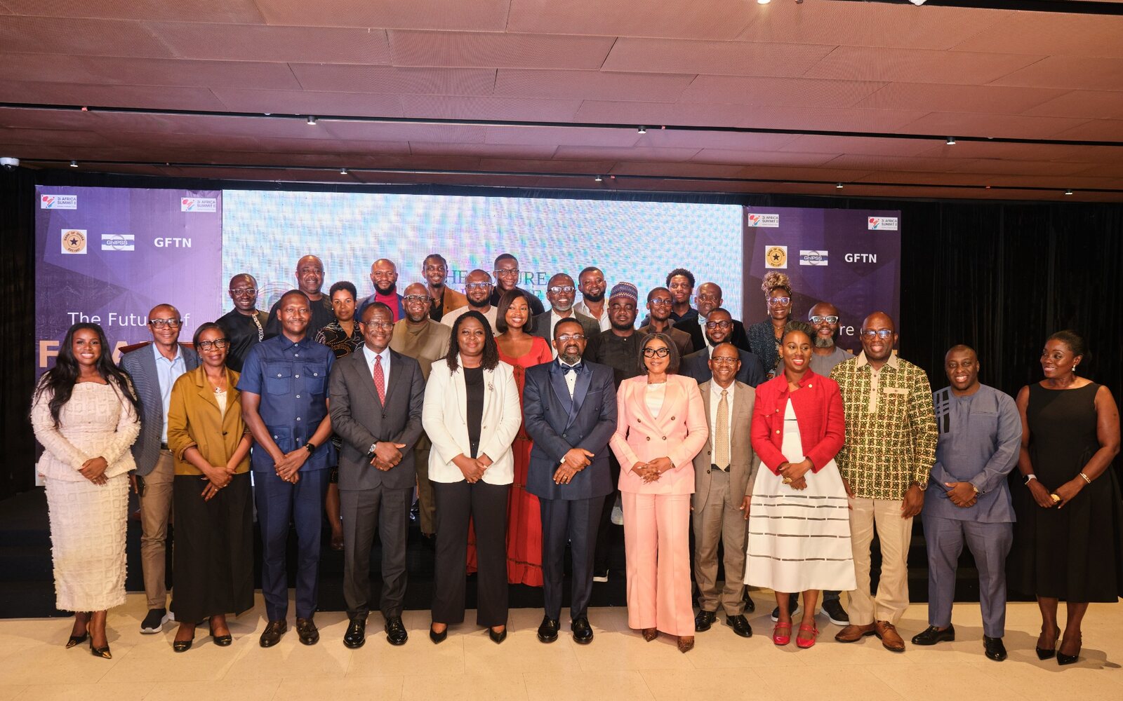 Group photo from Future of Finance Dialogues